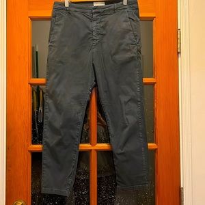 Nili Lotan Paris pant in navy twill size 4
